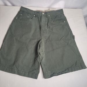 VTG Faded Glory Green Men's Carpenter Shorts Size Waist 30 9" Inseam NWT